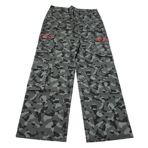 LaFrance Camo Cargo Pants in Black